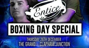 Entice Boxing Day Special Featuring – DJ EZ / DJ LUCK & MC NEAT