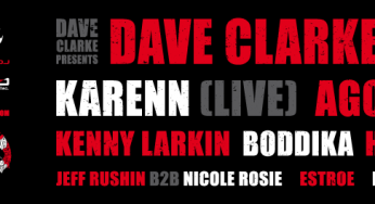New addition to line up Dave Clarke Presents at Melkweg during ADE