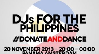 #Donateanddance DJs for the Philippines benefit concert
