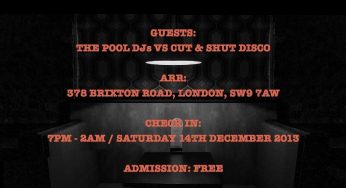 Sorry, No Vacancies with The Pool DJs vs Cut & Shut Disco