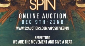 A POSITIVE SPIN: Online Fundraising Auction To Benefit Youth Through Electronic Music