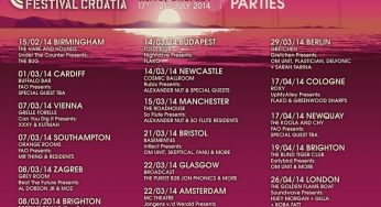 Launch Parties Across UK & Europe Announced For Soundwave Festival Croatia 2014