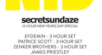 secretsundaze 12 Hour New Year’s Day Special