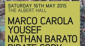KALUKI MUSIK & CIRCUS PRESENTS: MARCO CAROLA, YOUSEF, NATHAN BARATO, PIRATE COPY AND PETE ZORBA