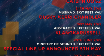 EXIT Festival Announce 2015 UK Club Tour