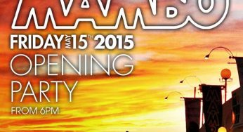 CaféMAMBO announces 2015 opening party line up