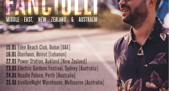 Nic Fanciulli announces six-date tour of The Middle East, Australia & New Zealand