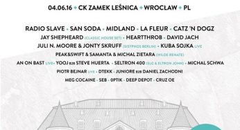 WOODED 2016 – Radio Slave, San Soda, Midland, La Fleur, Catz ‘n Dogz and more