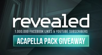 Revealed Recordings give away free Acapella Pack to celebrate 1 Million Facebook/ Youtube fans!
