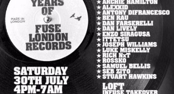 FUSE celebrate 5 Years of FUSE London Recordings