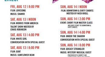 Sundance Institute Announces Film and Music Lineup for Sundance NEXT FEST, Aug. 12-14