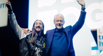 Steve Aoki holds ‘Get Out The Vote’ performance for Hillary Clinton