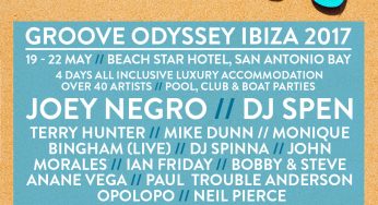 Groove Odyssey Ibiza announces full lineup!