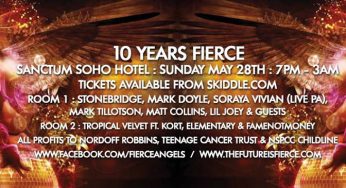 Fierce Angel prepare to celebrate their 10th Birthday with Stonebridge