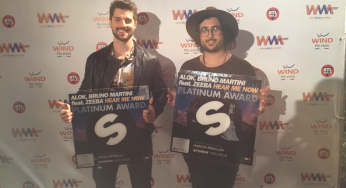 Alok & Bruno Martini Feat. Zeeba Win Double Platinum Award For Their Hit ‘Hear Me Now’