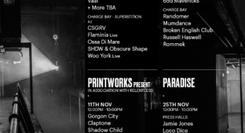 Printworks London Announce November Shows