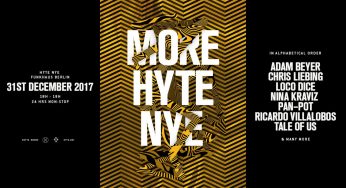HYTE NYE Berlin 2017 – Full timetable released…