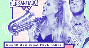 Lovely Laura with Ben Santiago at Ibiza Rocks Hotel