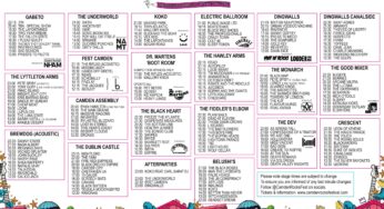 Camden Rocks Festival shares full schedule for bands, stage times and venues
