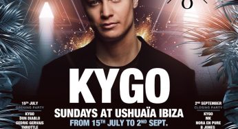 Ushuaïa ibiza announce lineup for Kygo’s weekly Sunday night shows