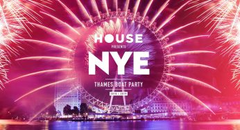 HOUSE presents NYE Thames Firework Boat Party