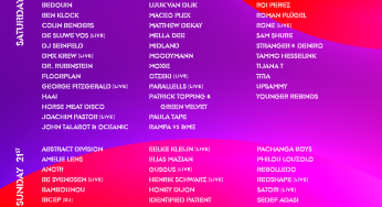 DGTL completes line-up for its 7th Amsterdam edition in April