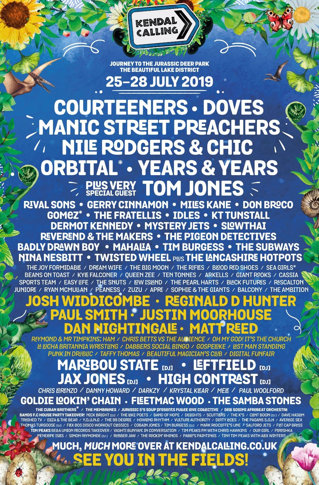 Calling Out line up revealed! - Kendal Calling