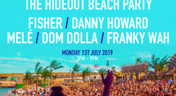Hideout announce heavyweight beach party lineup with Fisher, Danny Howard, Méle + more