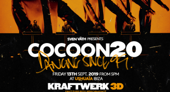 Ushuaïa Ibiza add Seth Troxler to the bill with electronic music pioneers Kraftwerk set to play 3D alongside Cocoon’s Sven Väth