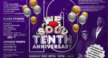 WE LOVE SOUL 10th Anniversary Featuring Omar & Loose Ends, Sunday 29th December 2019.