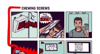 “Chewing Screws” stands as the inaugural opus of the Canadian musical craftsman Star Shaped Boy