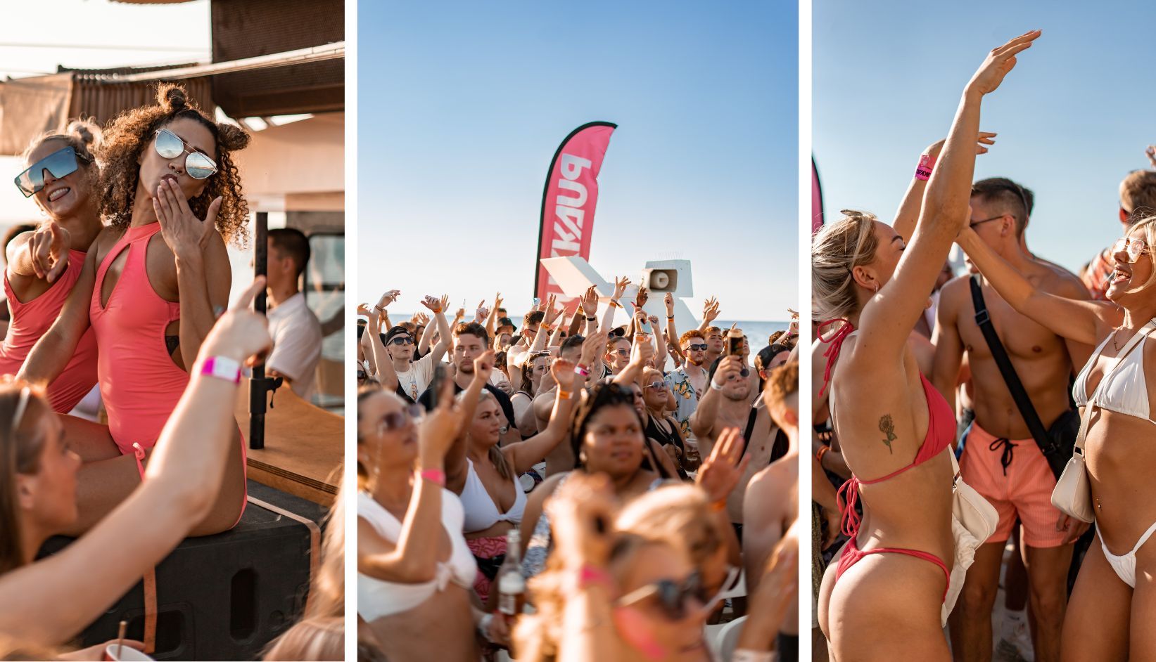 20 years of sailings for forever young boat party Pukka Up