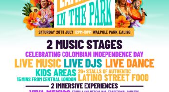 LatinoLife In The Park Returns to Ealing’s Walpole Park on Saturday July 20th