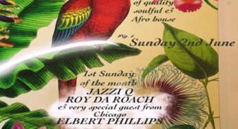 Quintessential House welcomes Chicago’s finest Elbert Phillips on Sunday June 2nd at Folklore Hoxton